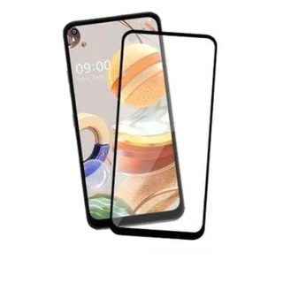 Película 3D Para Lg K51-S Tela Toda Borda Preta