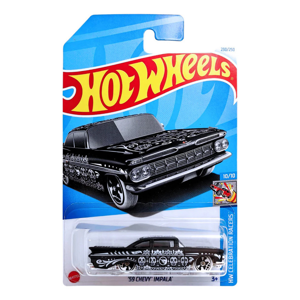 Hot Wheels Miniatura Carrinho 59 Chevy Impala T-Hunt Raro | Shopee