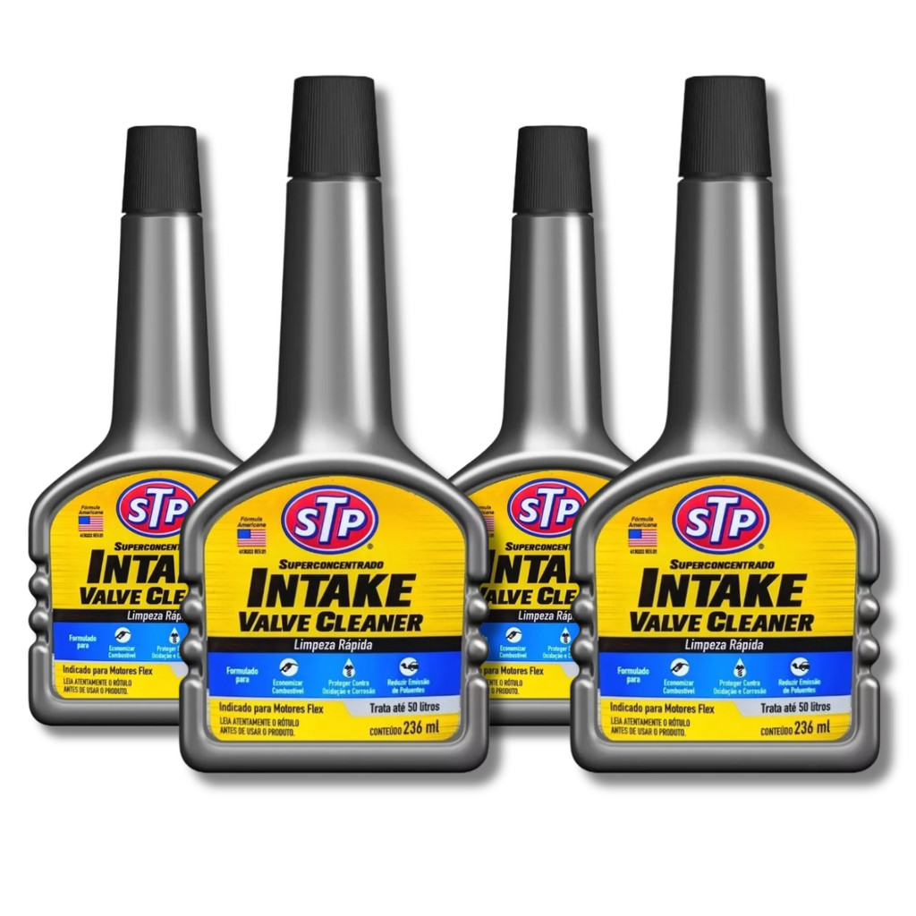 Aditivo Limpeza de Valvula INTAKE VALVE CLEANER 200ML STP 4 unidades ...