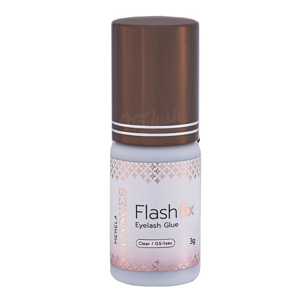 Cola Flash Fix Menela para extensão de cílios rapida 3ml | Shopee Brasil