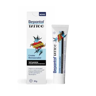 Creme Hidratante Restaurador Para Tatuagem 30g - Bepantol em Oferta na Shopee