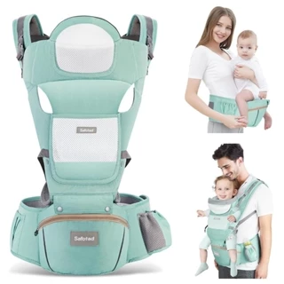 Canguru Para Bebê 0-3 Anos Ergonômico 3 Em 1 Estilo Canguru Frontal Infantil Hipseat em Oferta na Shopee