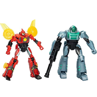Transformers  Cyber-Combiner Terran e Robby F84385 Hasbro
