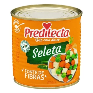 Seleta Legumes Predilecta Lata 170g - Embalagem com 24 Unidades em Oferta na Shopee