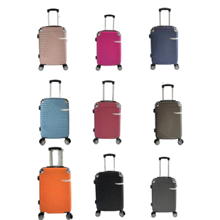 Mala adesiva 360° ad, leve no avião. 2 zíperes, expansíveis SKU/0902 em Oferta na Shopee