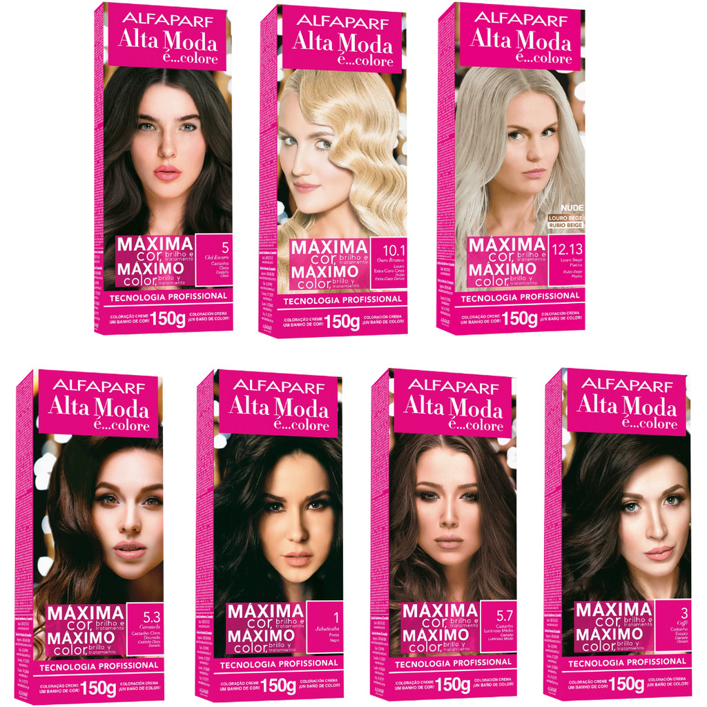 TINTA ALTA MODA 150G - DIVERSAS CORES! | Shopee Brasil