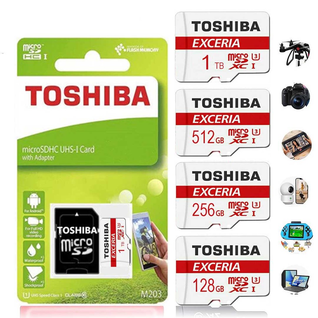Las Mejores Ofertas En Tarjeta De Memoria Para Cámara SD Toshiba
