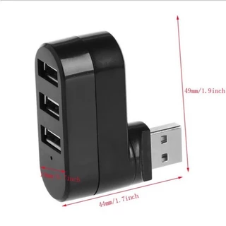 Hub Usb 3 Portas Pc Notebook Portátil Gira 180° Knup Hb-t82