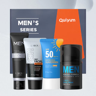 LAIKOU Conjunto Masculino De Cuidados Com A Pele Hydraton Profundo Controle De Óleo Proteção UV Textura De Lisa 5 Peças em Oferta na Shopee