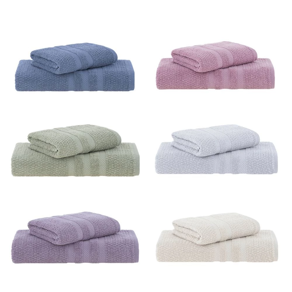 Jogo de Toalhas Banho Buddemeyer Vanilla Extra Soft 2 peças (Lilas) - Image 3