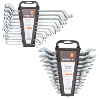 Kit Jogo Chave Fixa + Boca Estrela Total 24 Peças 6 A 32mm Robust Original Profissional Oficina em Oferta na Shopee