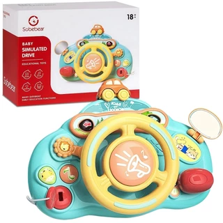 Brinquedo Volante Interativo Sons e Luzes Divertido Intuitivo Bebe Castela