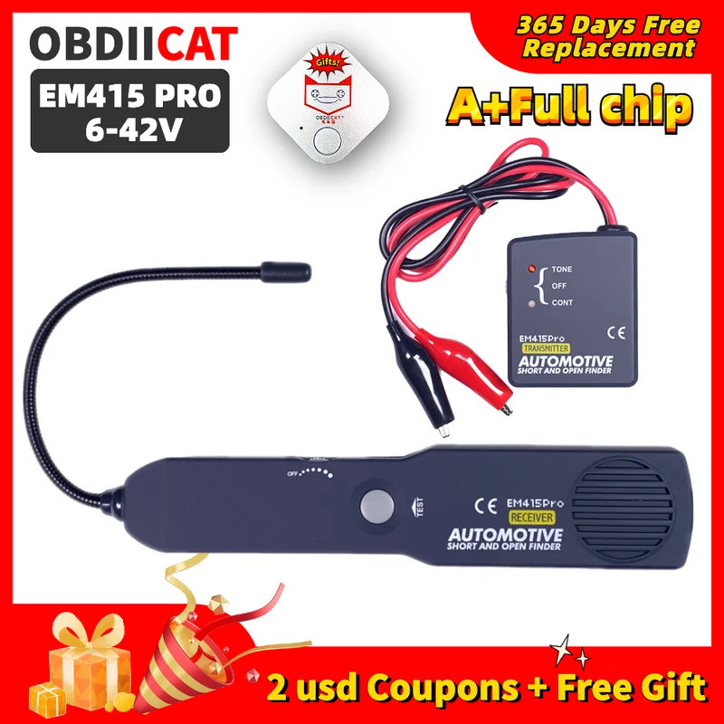 EM415PRO Automotive Cable Short Circuit Breakpoint Tester Car - Foto 8