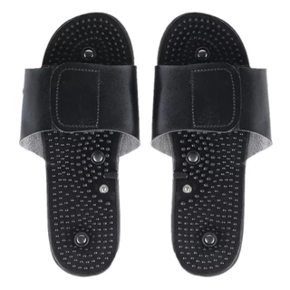Chinelo Massageador Com Eletrodos Para Aparelho TENS/FES – Estímulo Muscular/ Fisioterapia e Acupuntura em Casa - WL em Oferta na Shopee