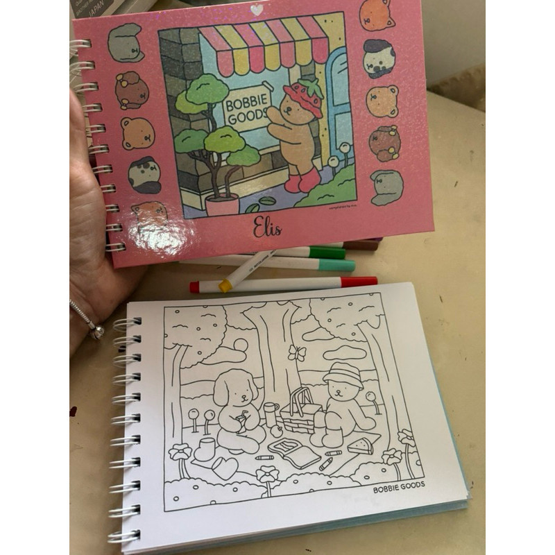 Livro Bobbie Goods 100 folhas grossinha | Shopee Brasil