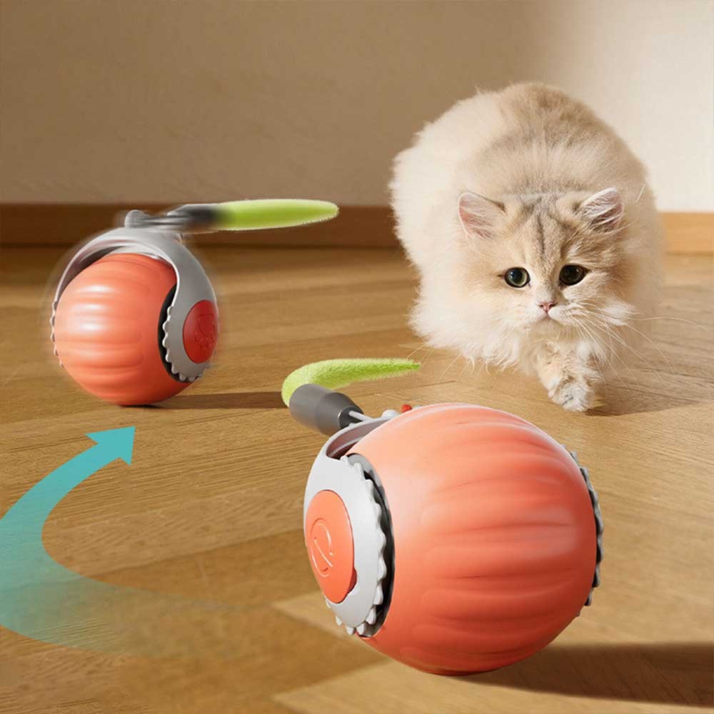 Smart Cat Ball Toys Automatic Rolling Ball Electric Cat Toy Interactive Cat  Dog