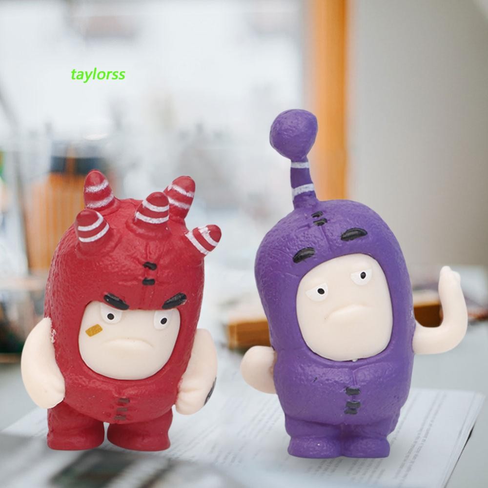 7 Pcs SET Anime Figuras Oddbods Modelo Colecionavel 4CM Para Criancas Pre Escolares taylorss.br Shopee Brasil