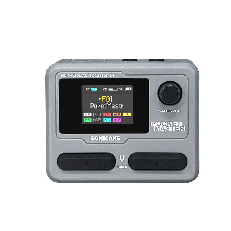 Sonicake Pocket Master Guitarra Elétrica Dispositivo De Efeito