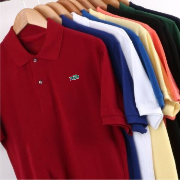 Camisa Polo Lcst 100% Algodão Alta Qualidade Masculino & Feminino Envio Imediato P a Plus Size