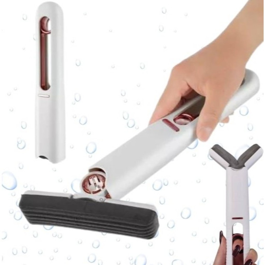KIT 1/2/3 UNI Mini Rodo Esfregão Portátil Absorvente Auto-Squeeze ...