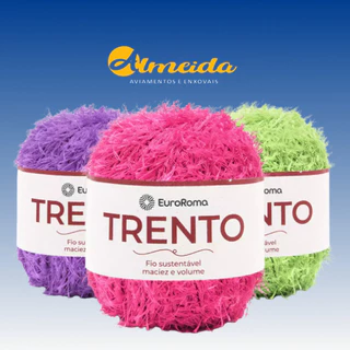 Fio Trento Peludinho Euroroma 200 Gramas (Similar ao Decore Luxo)