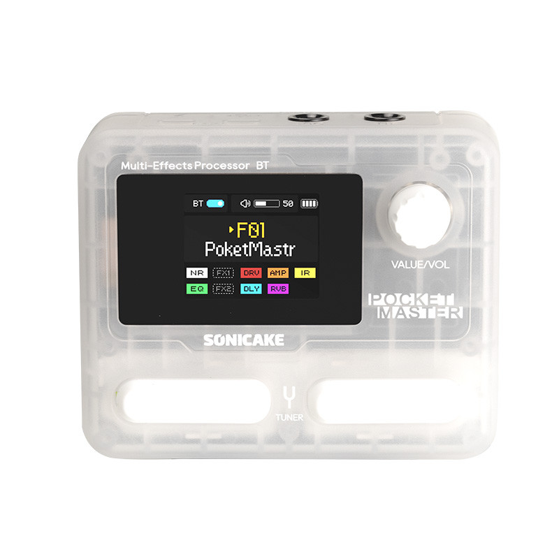 Sonicake Pocket Master Guitarra Elétrica Dispositivo De Efeito
