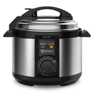 Panela de Pressão Elétrica Electrolux por Rita Lobo 3L Preta Efficient c/ Timer (PCE15) em Oferta na Shopee