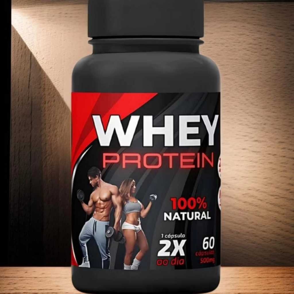 Whey Protein Legítimo 120 Caps 500mg