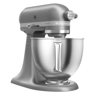 Batedeira Planetária Artisan KitchenAid Stand Mixer com 03 Batedores Silver