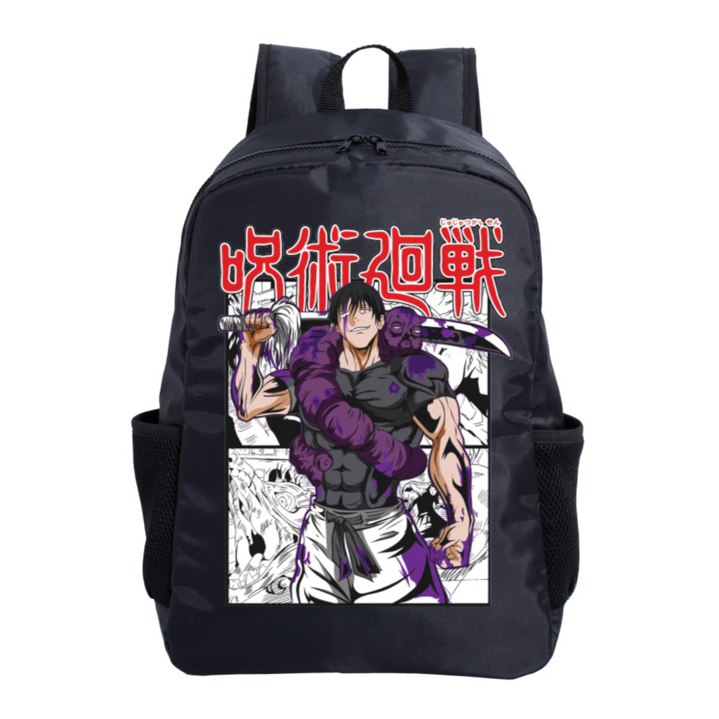 Mochila Masculina Feminina Escolar Trabalho Casual Anime Jujutsu Kaisen ...