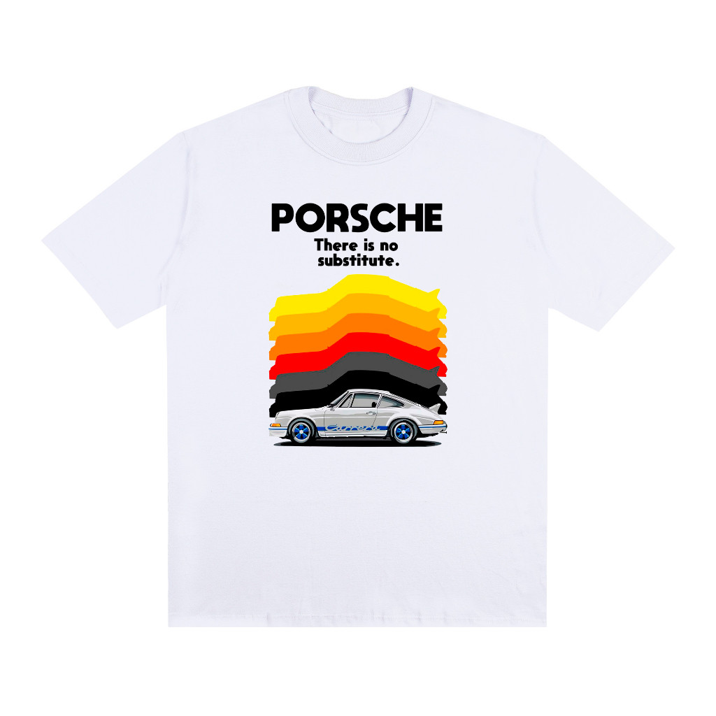 Camiseta Streetwear 100% Algodão Porsche Carro