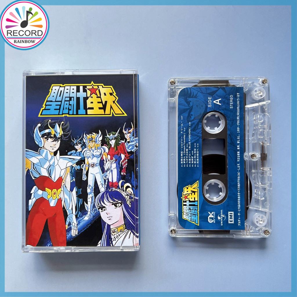 Saint Seiya Greatest Hits Fita K7 Cassette Tape Brand New [Lacrado