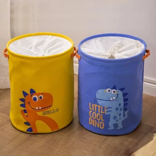 Cesto Organizador Infantil Para Brinquedos, Porta Trecos e Roupas Sujas Estampado Dobrável Em Tecido em Oferta na Shopee