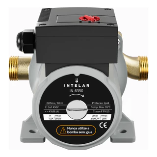 Pressurizador De Água Intelar In-6350 350w 220v 60hz