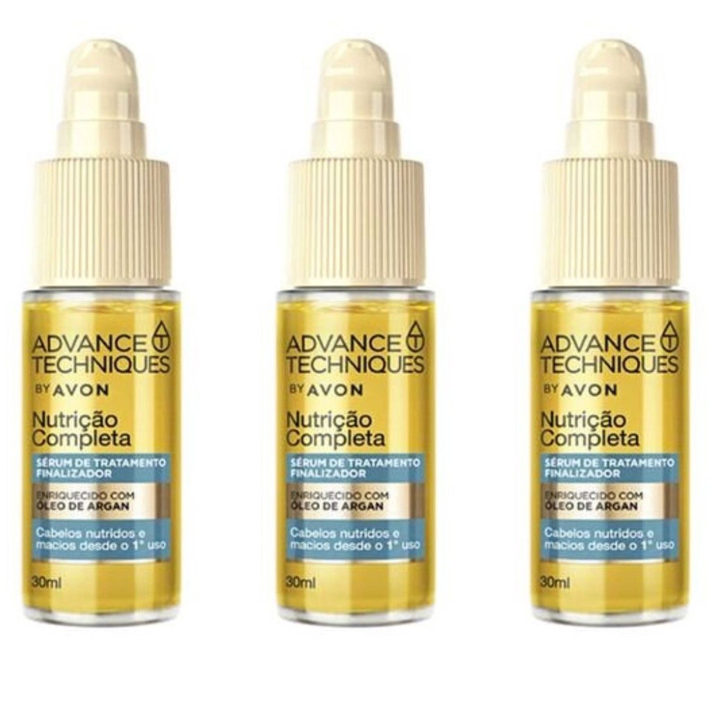 Kit 3 Und. Reparador de Pontas Advance Nutrição - Avon | Shopee Brasil