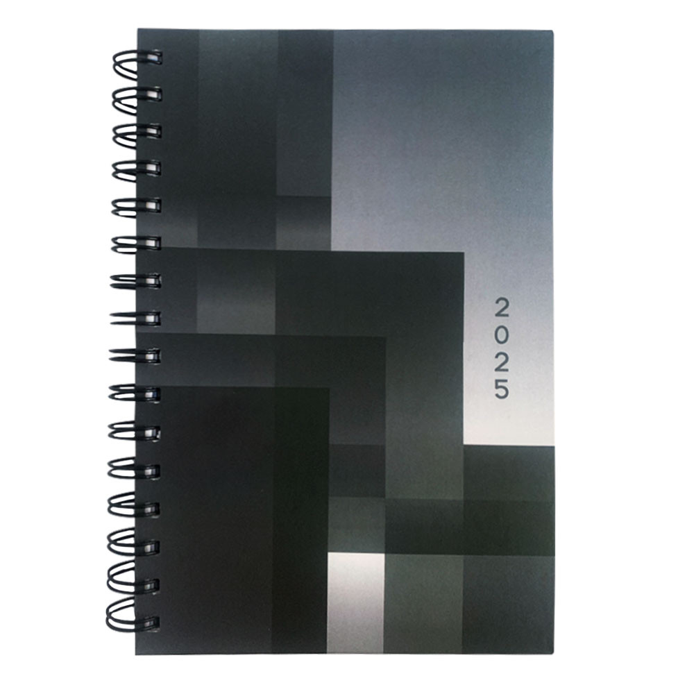 Agenda 2025 Comercial Executiva Diaria Luxo Preta