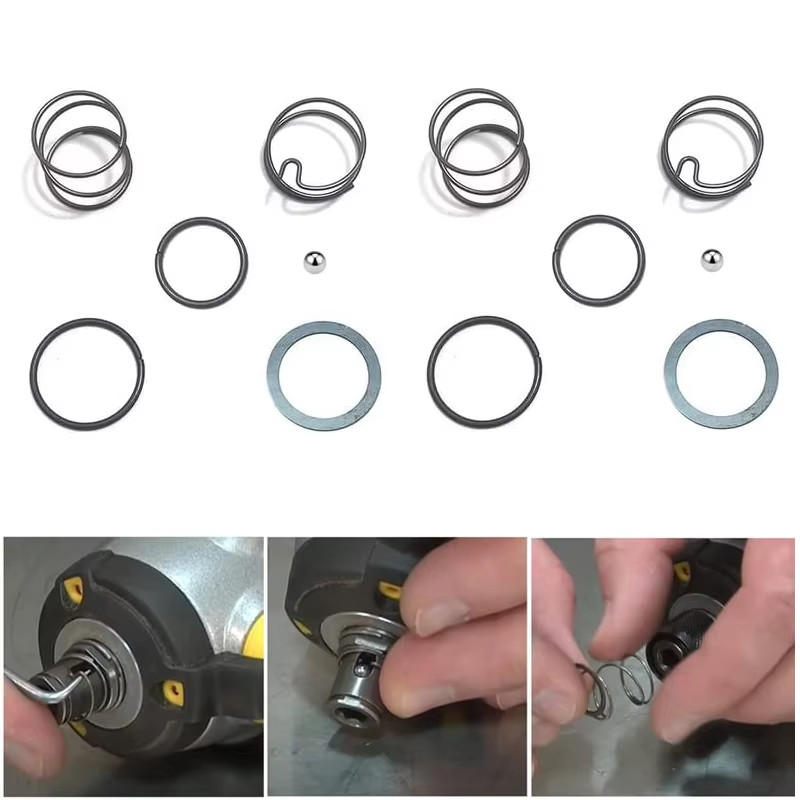 Ressort Et Bille De Rechange Pour Mandrin De Perceuse/visseuse - Compatible DCF885, DCF886, DCF887 Et Autres - 10
