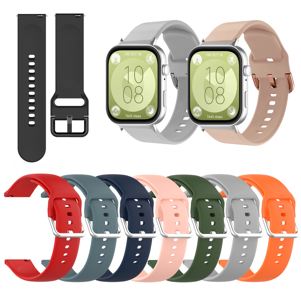 Pulseira De Silicone Para Huawei Watch Fit 3 2 Substituição Colorida ...