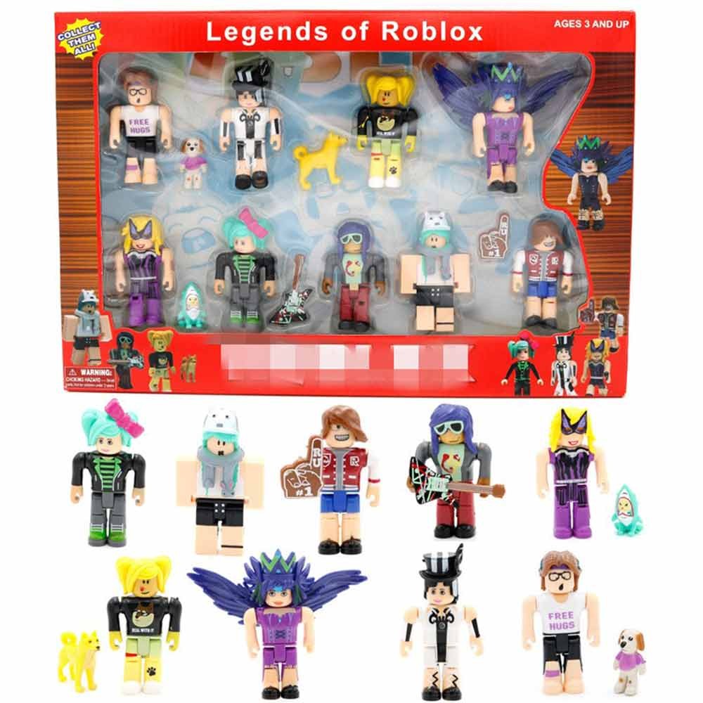 Roblox building blocks zombie attack set virtual world games robot