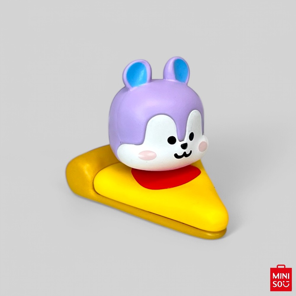 Blind Box BT21 Miniso Pizza Original – Enfeite de Mesa