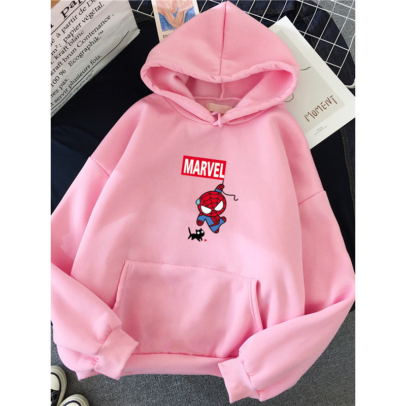 Moletom Canguru Com Capuz Masculino e Feminino Algodão Aranha Promoção Unissex