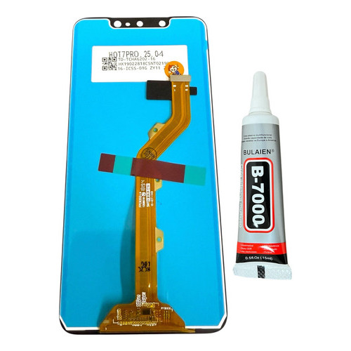 Frontal Tela Display Para Infinix Hot 7 Pro X625 Vivid+ Cola | Shopee ...