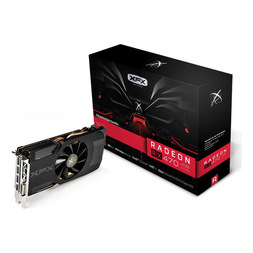 Imperdível Placa De Vídeo Radeon Xfx Rx 470 Single Fan 4gb Imperdivel ...