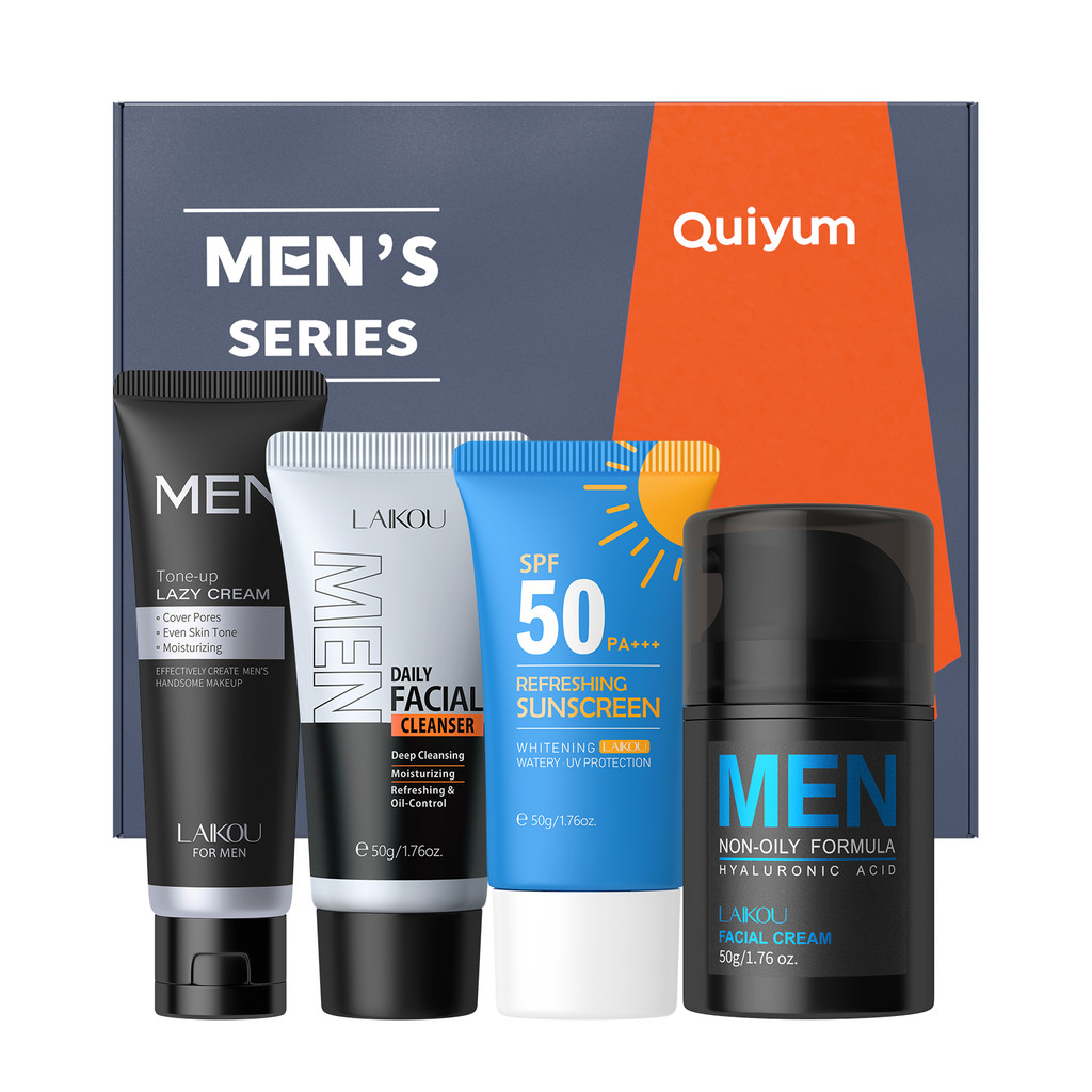 LAIKOU Conjunto Masculino De Cuidados Com A Pele Hydraton Profundo