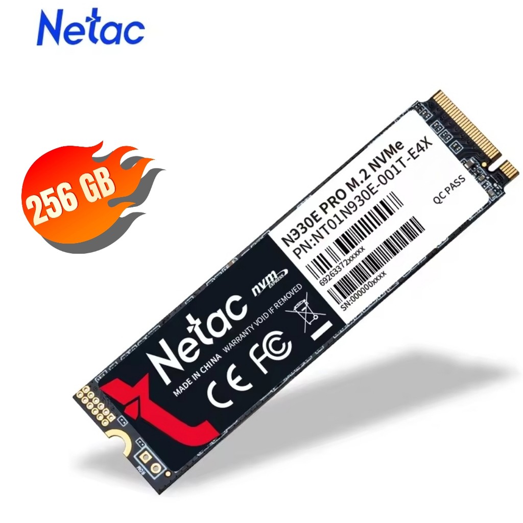 SSD Netac 512GB M.2 2280 PCIe Gen3x4 NVMe Para Notebook e PC