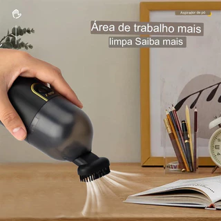 Mini Aspirador de Pó Portátil de Ar Leve Sem Fio