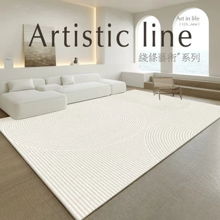 Tapete de creme francês sala de estar estilo italiano imitação de caxemira mesa de chá almofada de tapete de sofá quarto