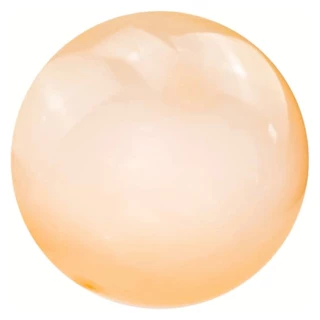 Bola Laranja Inflável Bolha Infantil Com Pino Elastica Macio Divertido Castela