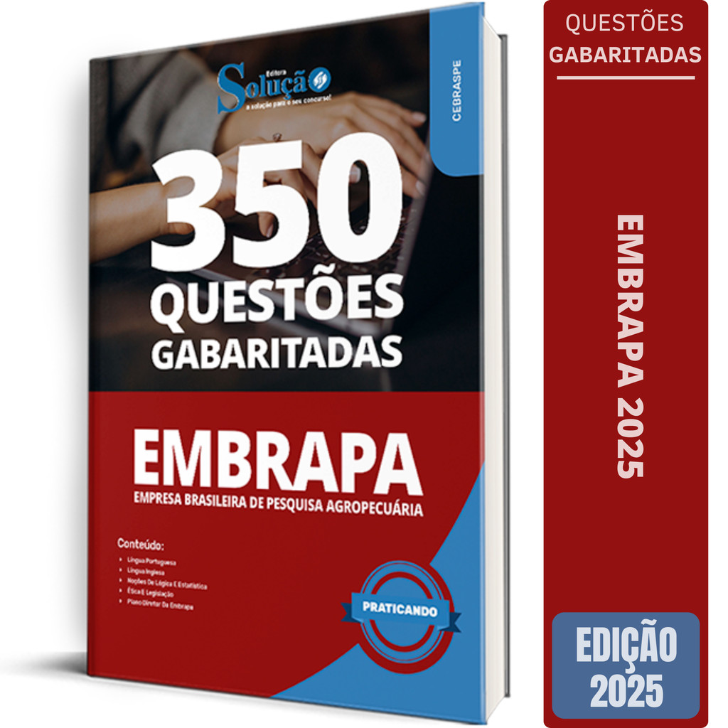 Caderno de Questões EMBRAPA 2025 - Analista - Conhecimentos Gerais ...