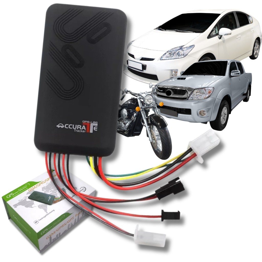 Rastreador Veicular e Bloqueador Gps com Kit Instalação Gsm/Gprs/Gps 2G ...